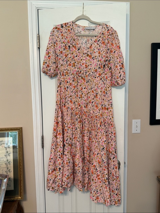 Petal & Pup Dresses & Skirts - Petal & Pup Pink Floral Maxi Dress